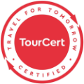 Logo Nachhaltigkeits-Siegel von TourCert